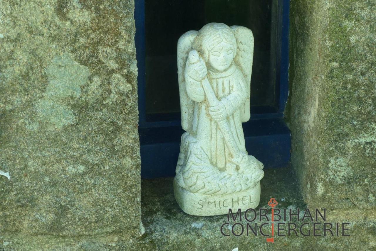 Belle Longere En Campagne A Larmor Baden Villa Luaran gambar